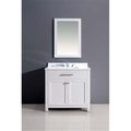 Dawn Kitchen Solid Wood Frame With Plywood Interior Pure White Finished Cabinet AAMC36213501
